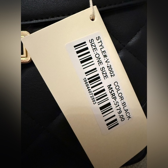 Valentino Orlandi Black Quilted Handbag - Picture 2 of 7